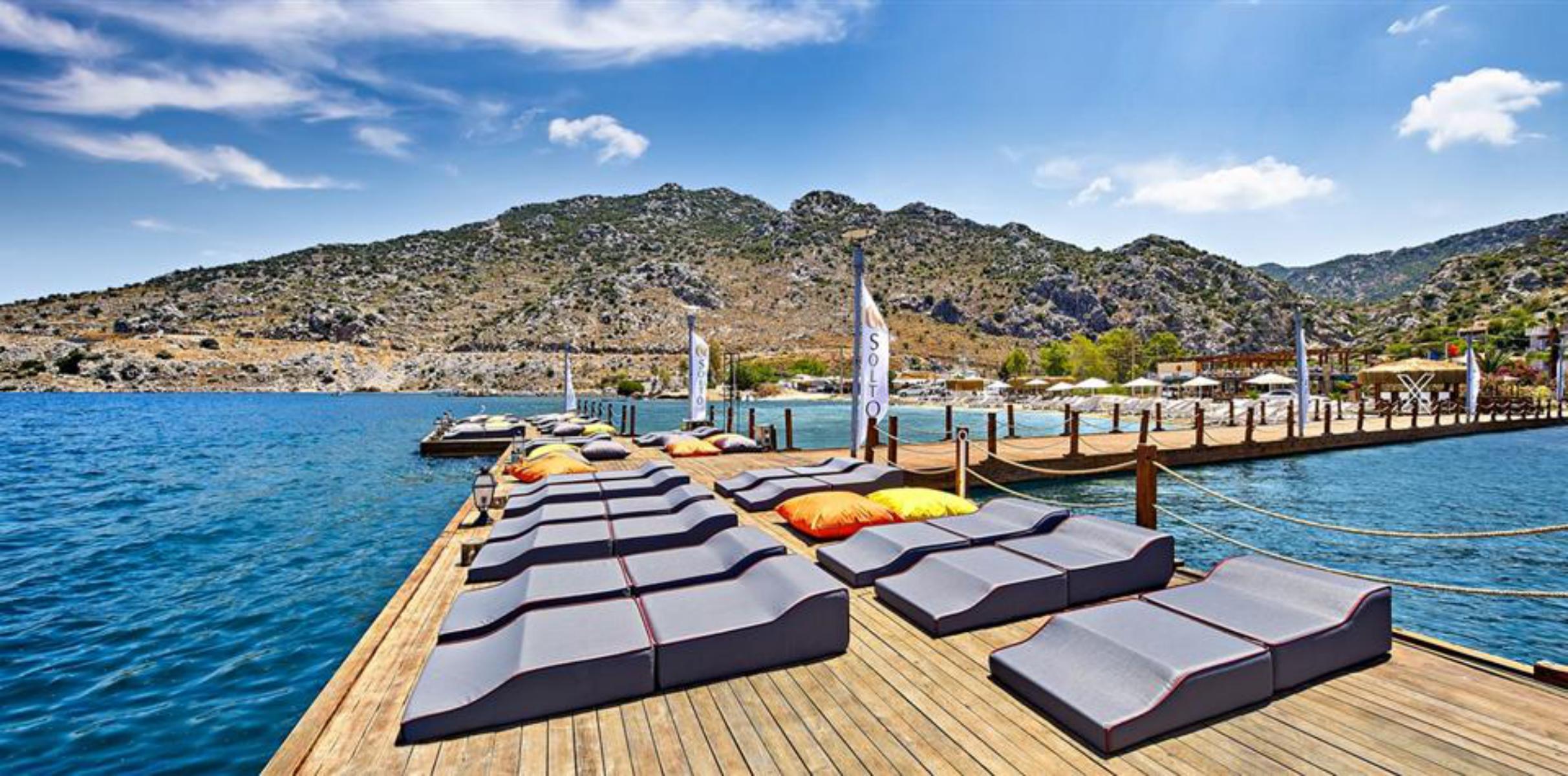 Fi Light Solto Boutique Beach Hotel Selimiye  Exterior foto